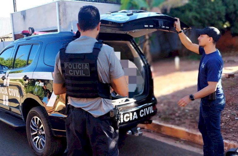 Trabalho conjunto das Polícias Civis do MS e PR resulta na prisão de suspeito de divulgar fotos íntimas de adolescente