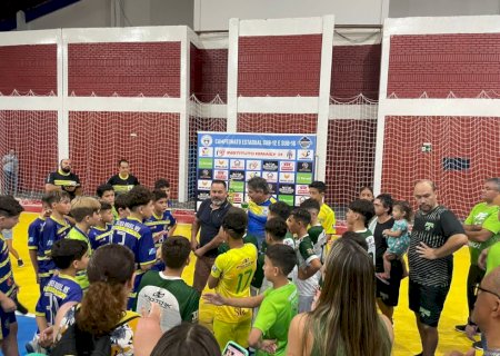 Ivinhema sediou campeonato estadual Sub 12 e sub 16 de futsal