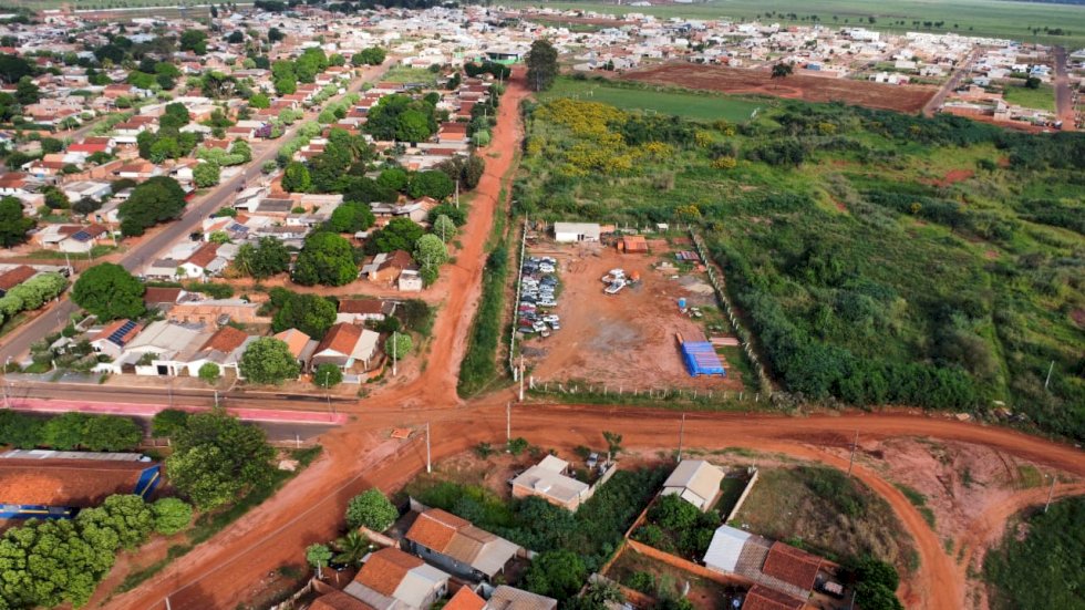 Prefeito de Ivinhema diz que verba para pavimentação da Av. Joaquim B. dos Santos já havia sido solicitada