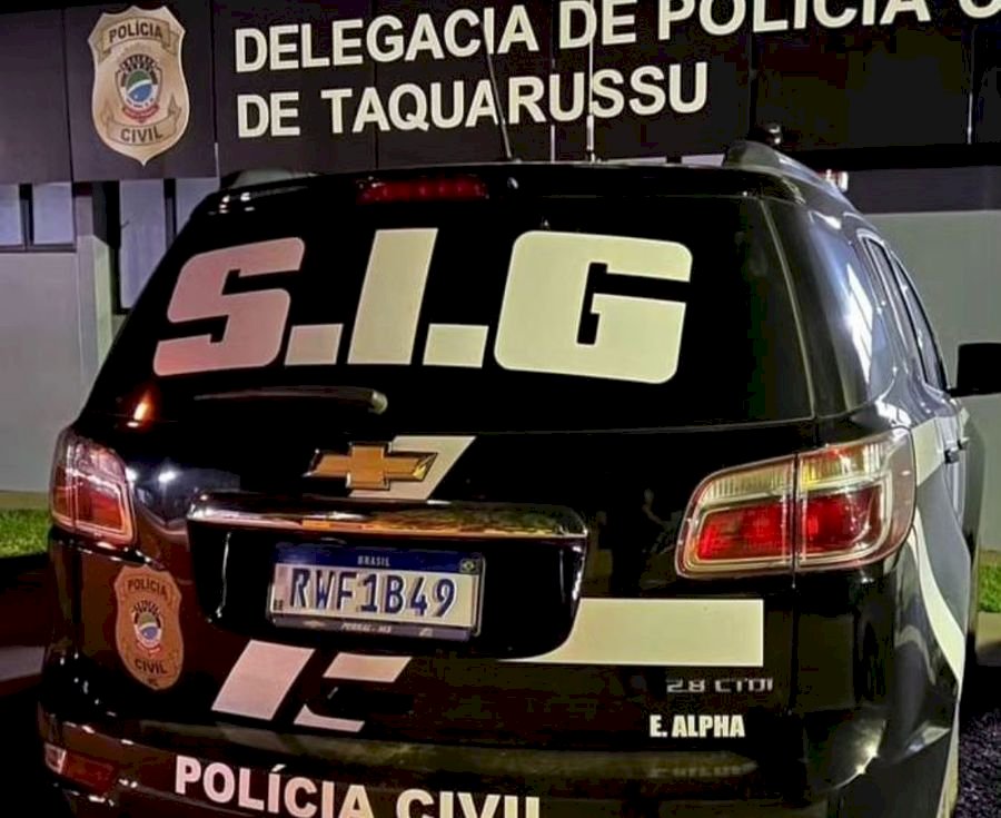 Homem é preso por importunação sexual após invadir residência, forçar beijo e passar a mão em partes íntimas de mulher em Taquarussu