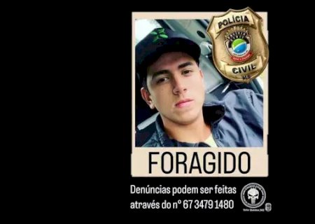 Polícia divulga cartaz com suspeito de esquartejar jogador.