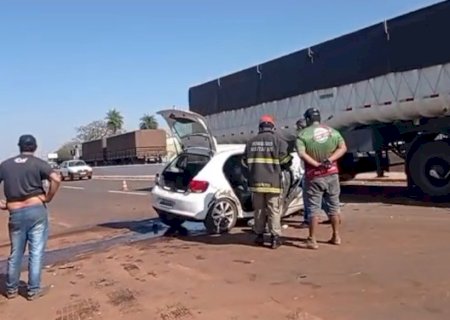 Ivinhema - Pai do ex prefeito de Tuta Pastor Narciso sofre acidente junto com sua esposa.