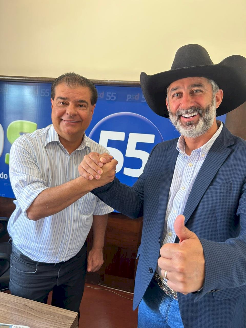 Prefeito de Ivinhema se reuniu com Senador Nelsinho Trad nesta sexta feira em Campo Grande.