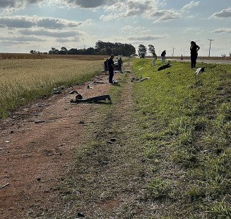 Três pessoas morreram em acidente na MS-386.