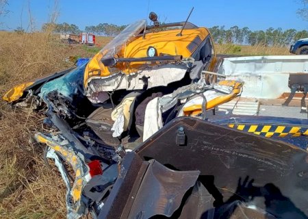 Acidente deixa Policial Rodoviário gravemente ferido entre Paranaíba e Inocência.