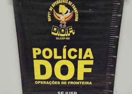 DOF apreende arma de fogo em ponto de venda de droga em Naviraí