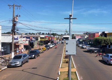 Lombadas eletrônicas entram em período de testes em Ivinhema