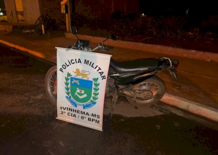 Polícia Militar recupera duas motocicletas furtadas em Ivinhema e Nova Andradina.
