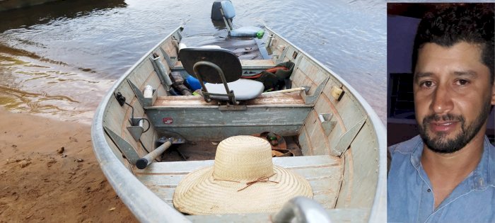 Pescador bate barco em pedra caiu dentro d\'água e morre afogado no Rio Sucuriú.