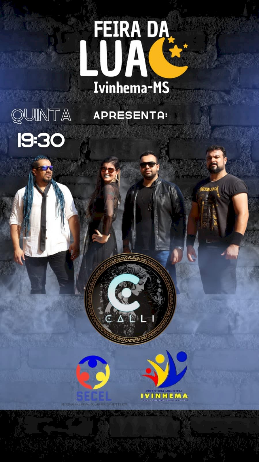 Prefeitura de Ivinhema realizará show para comemorar 8º aniversário da Feira da Lua
