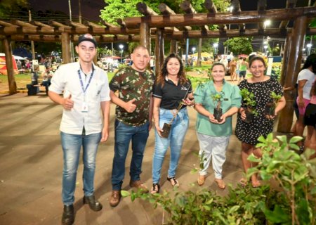 Prefeitura de Ivinhema e Adecoagro faz doação de mudas no dia da árvore