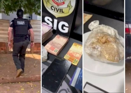 Combate ao tráfico de drogas: Polícia Civil de Nova Andradina deflagra a Operação Fóssil