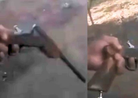 Homem ameaça em vídeo matar policiais, troca tiros com a PM e morre em Mato Grosso do Sul.