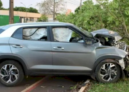 Motociclista morre ao ser atropelado por delegado em MS