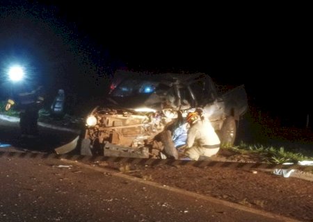 Nova Andradina: Colisão envolvendo carreta e caminhonete na MS-134 deixa uma pessoa morta