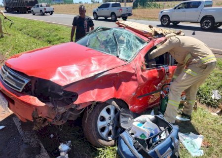 Família de Ivinhema pede ajuda após sofrer grave acidente no Paraná.