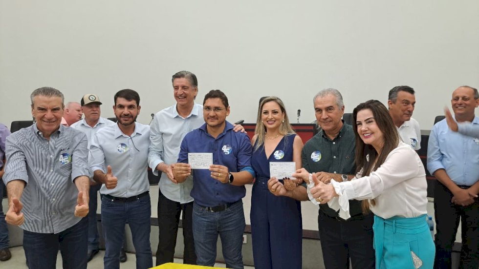 Prefeito de Angélica Edinho Cassuci se filia ao PSDB e partido domina 62% das prefeituras de MS.