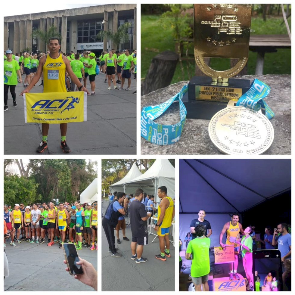 Atleta da ACI Mariel é podio no geral da corrida dos Poderes em Campo Grande.