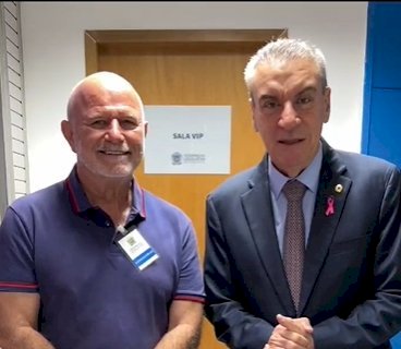 VISANDO CONSTRUÇÃO DE ABRIGO DE ANIMAIS, PRESIDENTE DEMA INTERMEDIA EMENDA COM DEPUTADO PAULO CORRÊA