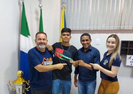 Atleta de Ivinhema é destaque na capital Campo Grande