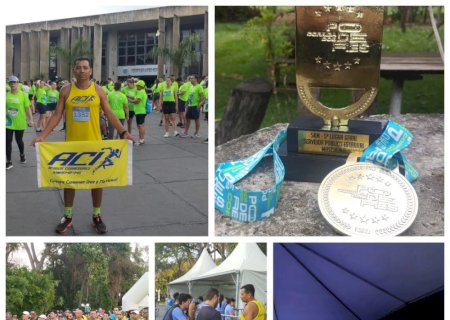 Atleta da ACI Mariel é podio no geral da corrida dos Poderes em Campo Grande.