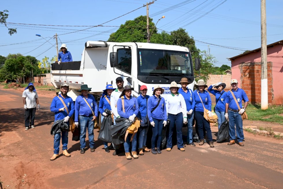 Controle de vetores de Ivinhema estão realizando mutirão no bairro Triguenã