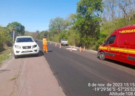 Funcionário que trabalhava em obras da rodovia BR-262 morre atropelado