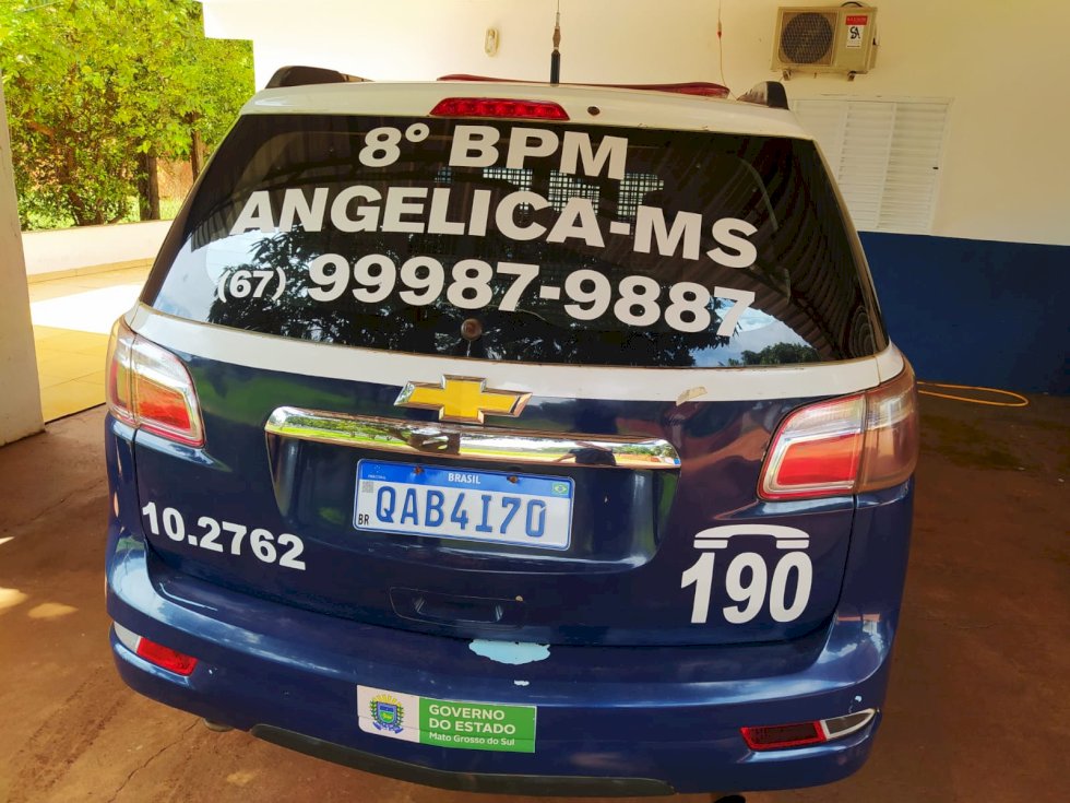 Angélica - Polícia Militar prende procurado da justiça