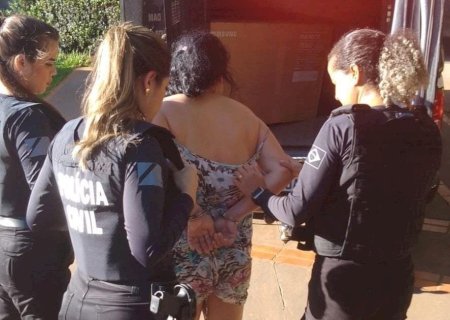 Com apoio de helicóptero da Sejusp, varias pessoas envolvidas com o crime organizado foram presas em Nova Andradina