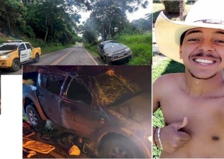 Jovem de Nova Alvorada do Sul perde a vida em acidente fatal na PR-487