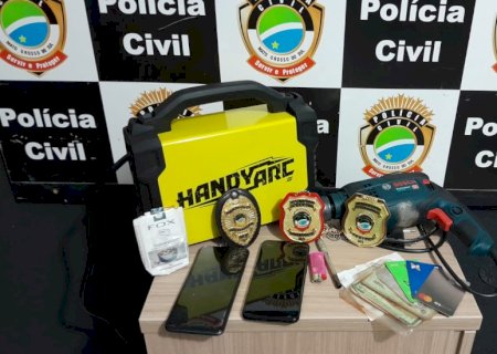 Polícia Civil realiza Operação Boas Festas, prende autor de furto e recupera objetos em Deodápolis