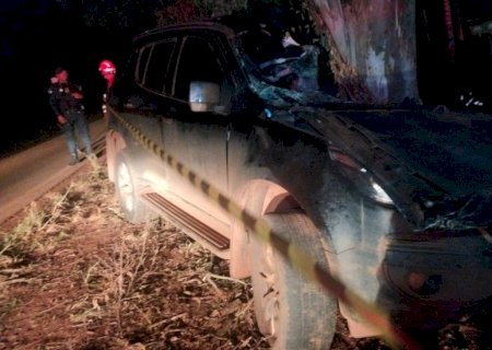 Deodápolis - Acidente na MS-276 entre Lagoa Bonita e Deodápolis mata Produtor Rural