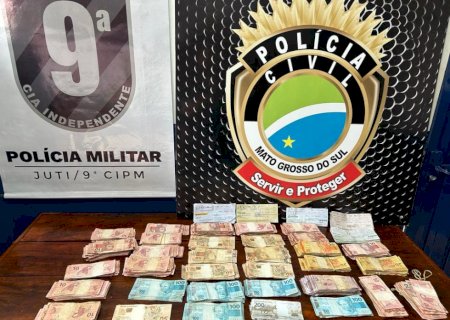Polícias Civil e militar prendem em flagrante autor de furto de supermercado e recuperam 148 mil reais em Juti