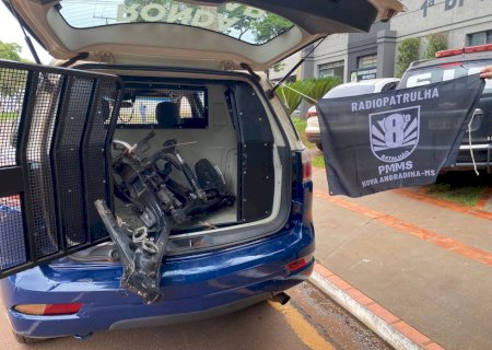 Polícia Militar recupera duas motocicletas furtadas de órgão público em Nova Andradina