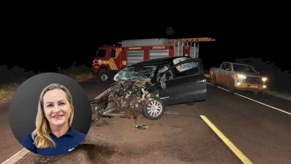 Morre dona de funerária, segunda vítima de acidente envolvendo caminhonete e duas antas na BR-060