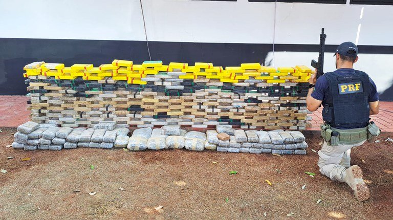 PRF apreende 238 Kg de cocaína no MS