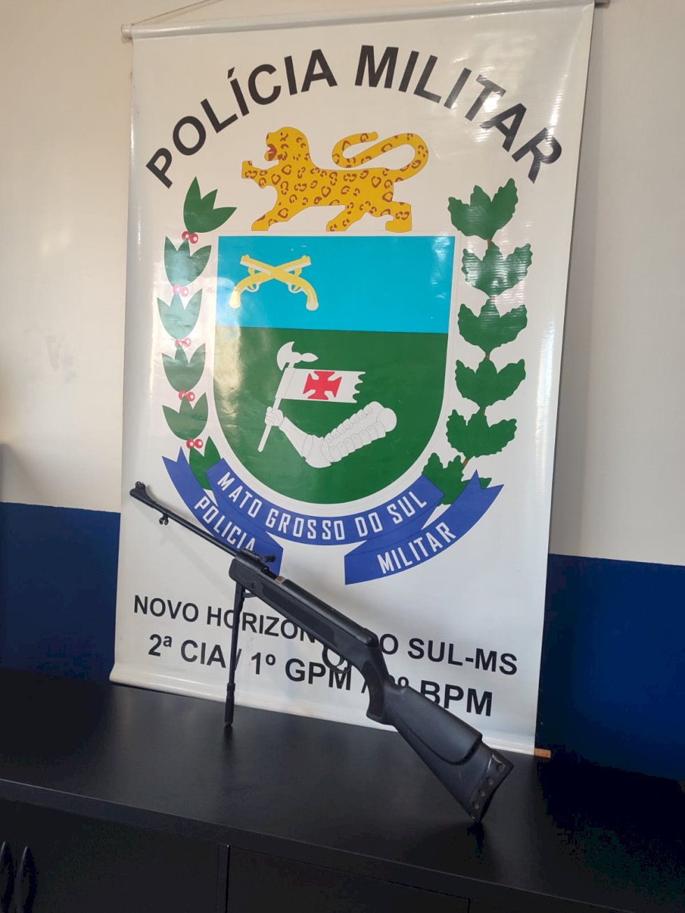 Novo Horizonte do Sul - Polícia Militar prende homem por porte ilegal de arma de fogo