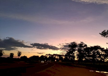 Temperaturas máximas diminuem, mas sol com nebulosidade permanece no céu de Mato Grosso do Sul