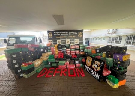 Polícia Civil apreende mais de 5 toneladas de maconha