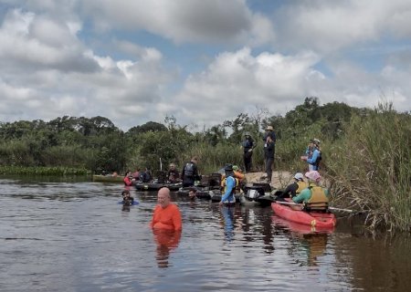 Ecoturismo em caiaques ganha força na região do Vale das Águas.