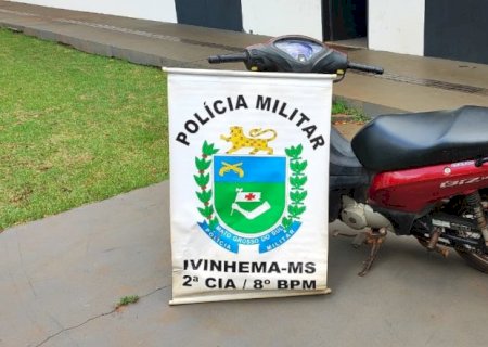 Polícia Militar de Ivinhema e Angélica recuperam veículo furtado e prende autor