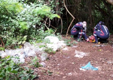 Homem é encontrado com facadas no pescoço no meio do mato em cidade no MS
