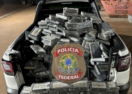 Caminhoneiro é preso em Bataguassu com carga de cocaína avaliada em R$ 20 milhões