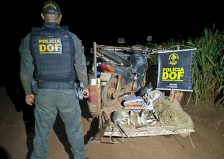 Homem foragido da Justiça e com arma de fogo ilegal é preso pelo DOF