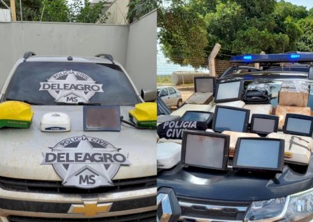 Polícia prende três integrantes de grupo criminoso especializado em furtos de máquinas agrícolas em MS e MT