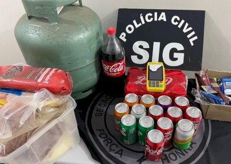 PC identifica autores de furtos ocorridos em Nova Andradina e recupera parte dos objetos subtraídos