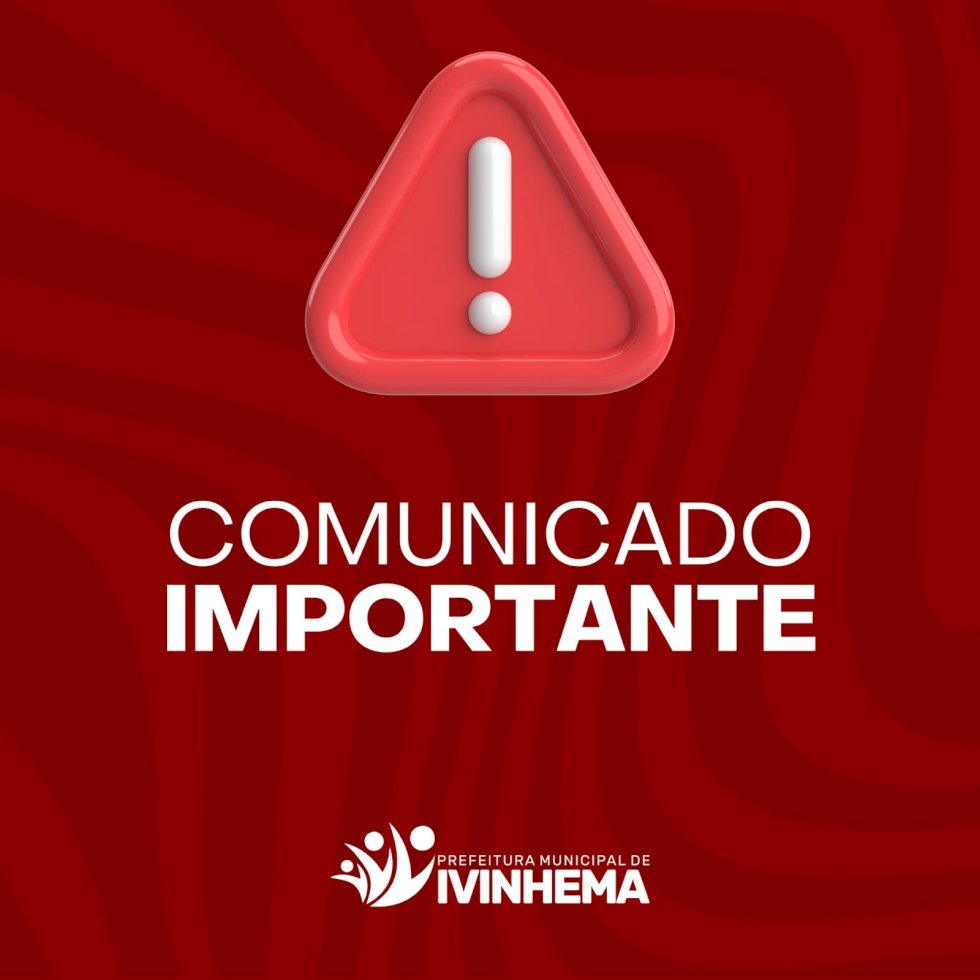 Prefeitura de Ivinhema comunica adiamento da 3ªbCorrida e Caminhada da mulher