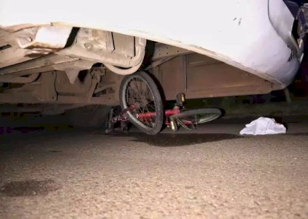 Criança morre atropelada por ônibus