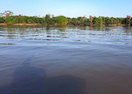 Pescador desaparece  no rio Ivinhema na BR 376, ponte que liga Ivinhema a Nova Andradina