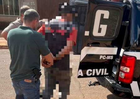Ivinhema - Policia Civil prende homem foragido do estado do Paraná